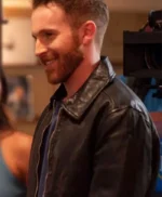 Zander Hawley The Rookie S07 Black Leather Jacket