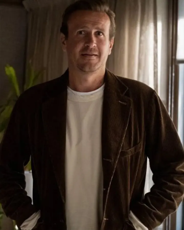 Shrinking (Series 2023) Jason Segel Brown Blazer Shrinking (Series 2023) Jason Segel Brown Blazer