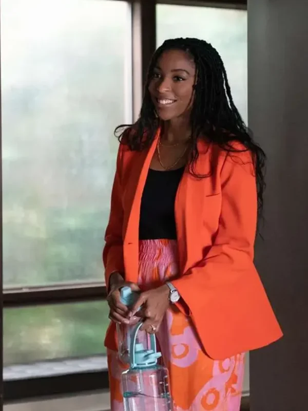 Shrinking 2023 Jessica Williams Orange Blazer
