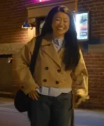 Shrinking Alice Cropped Trench Coat