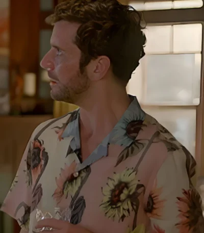Shrinking S02 Michael Urie Sunflower Shirt