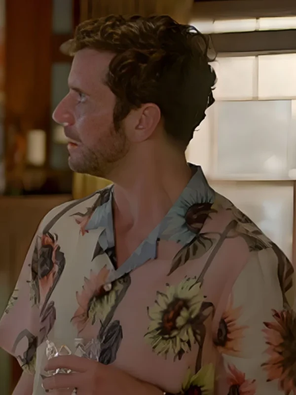 Shrinking S02 Michael Urie Sunflower Shirt