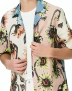 Shrinking S02 Michael Urie Sunflower Shirt