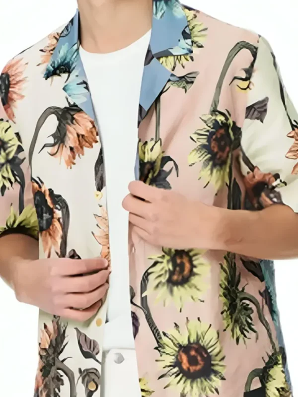 Shrinking S02 Michael Urie Sunflower Shirt