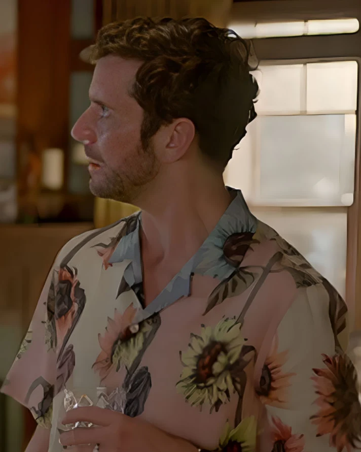 Shrinking S02 Michael Urie Sunflower Shirt Shrinking S02 Michael Urie Sunflower Shirt
