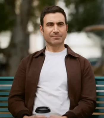 Shrinking S03 Brett Goldstein Brown Jacket