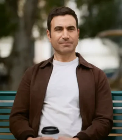 Shrinking S03 Brett Goldstein Brown Jacket