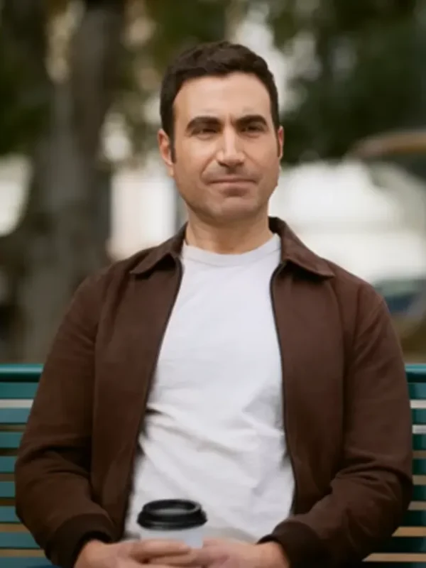 Shrinking S03 Brett Goldstein Brown Jacket