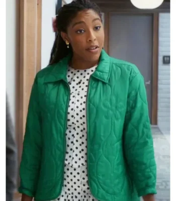 Shrinking S03 Gaby Green Jacket