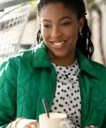 Shrinking S03 Gaby Green Jacket