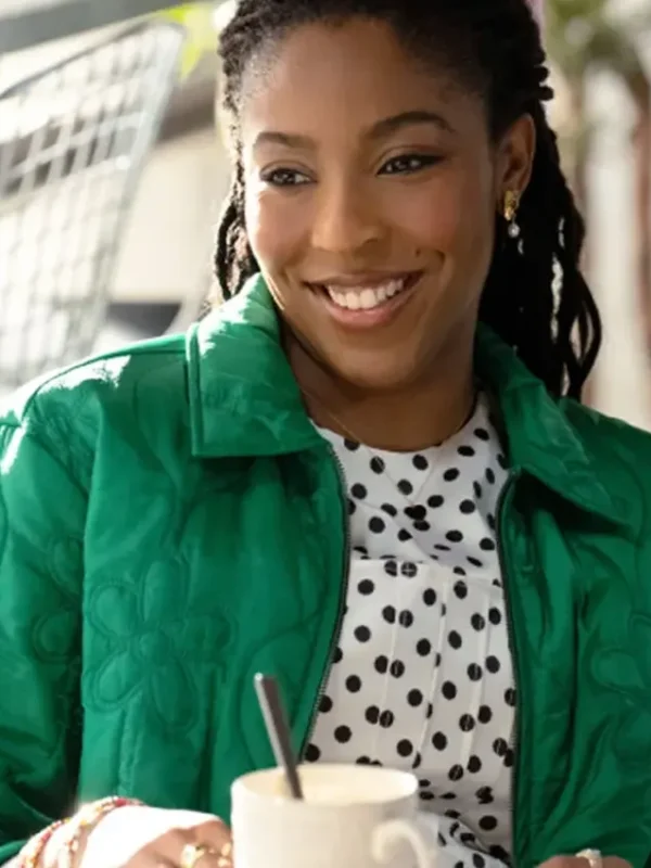 Shrinking S03 Gaby Green Jacket