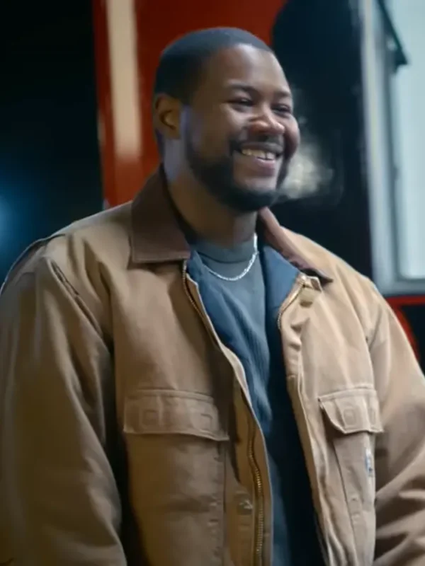 Shrinking S03 Sean Brown Cotton Jacket