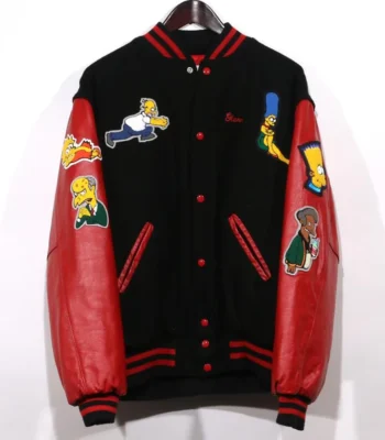 Simpsons Varsity Jacket