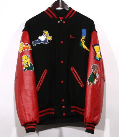 Simpsons Varsity Jacket