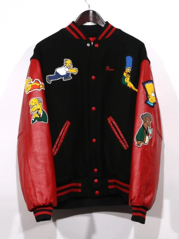 Simpsons Varsity Jacket