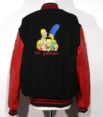 Simpsons Varsity Jacket