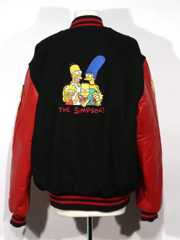 Simpsons Varsity Jacket