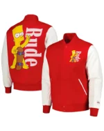 Simpsons Varsity Jacket
