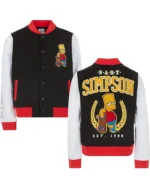 Simpsons Varsity Jacket