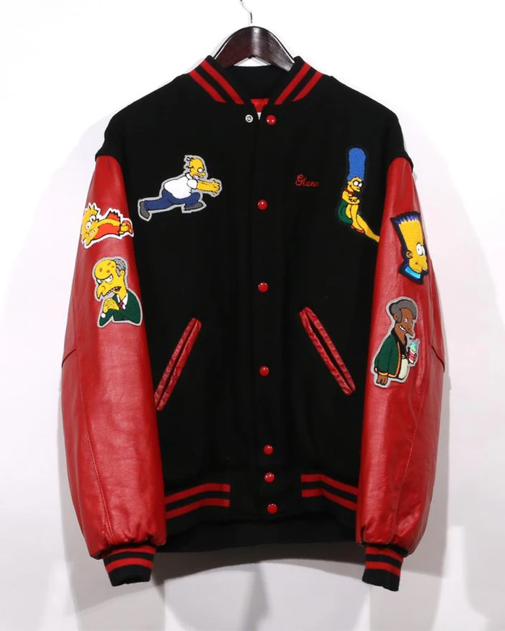 Simpsons Varsity Jacket Simpsons Varsity Jacket