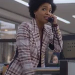Sinclair Daniel The Other Black Girl 2023 Plaid Coat