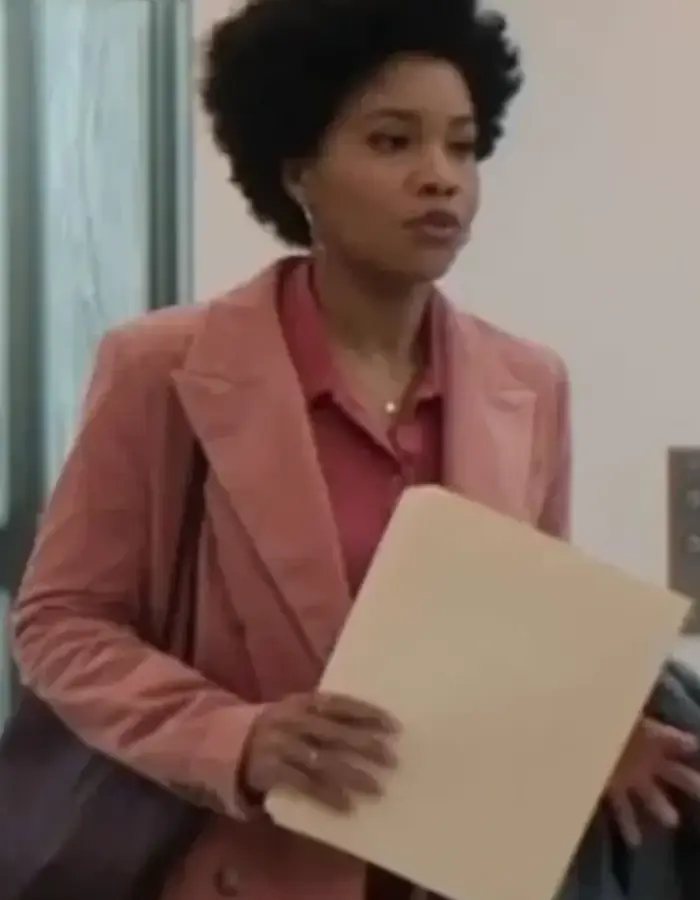 Sinclair Daniel The Other Black Girl 2023 Pink Coat Sinclair Daniel The Other Black Girl 2023 Pink Coat