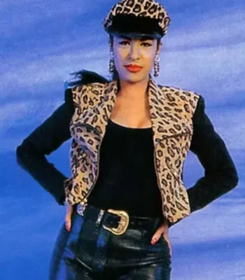 Singer Selena Quintanilla Leopard Cheetah Print Jacket