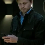 Slow Horses 2022 Jack Lowden Black Cotton Jacket