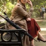 Slow Horses S02 Diana Taverner Cotton Trench Coat