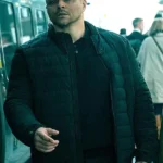 Slow Horses S04 Leroy Kincaide Black Puffer Jacket