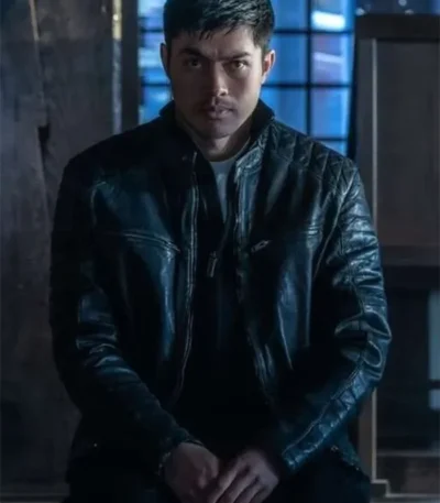 Snake Eyes G.I. Joe Origins Henry Golding Biker Leather Jacket