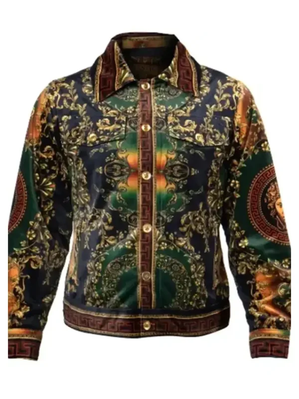 Snowfall S05 EP07 Jerome Saint Printed Jacket