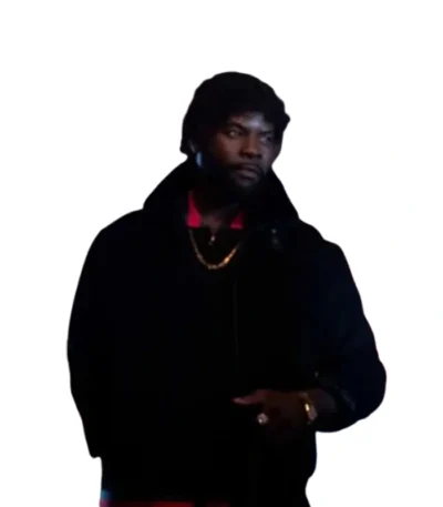 Snowfall S05 Jerome Saint Black Wool Jacket
