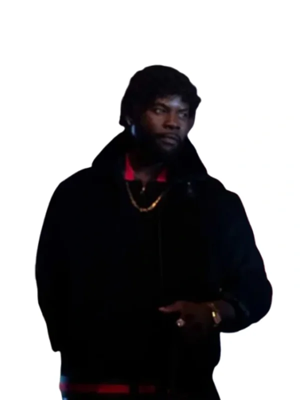 Snowfall S05 Jerome Saint Black Wool Jacket