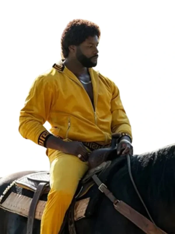 Snowfall S05 Jerome Saint Yellow Bomber Jacket