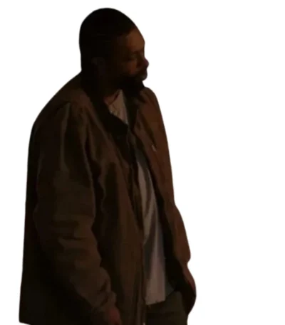 Snowfall S05 Peaches Brown Cotton Jacket