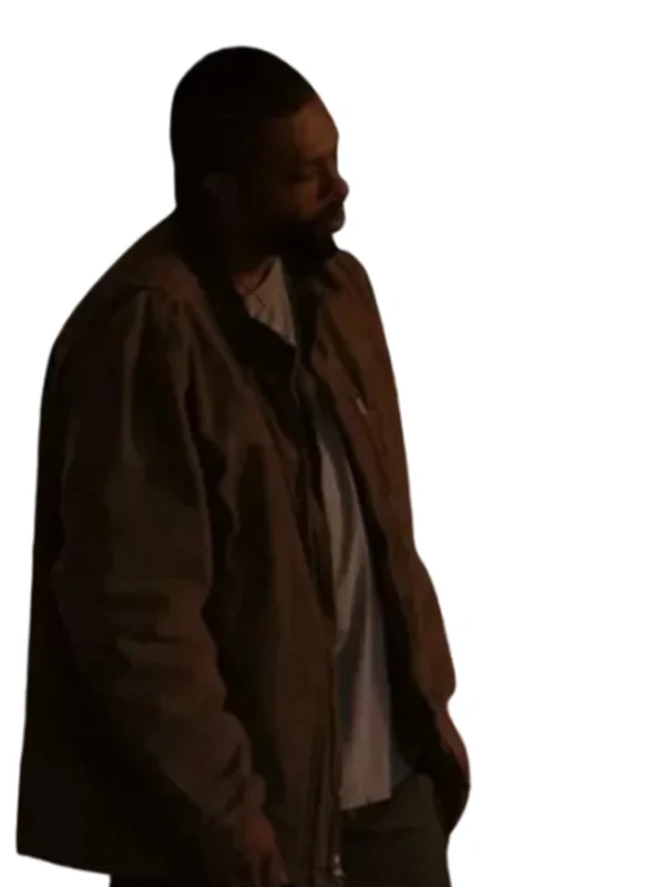 Snowfall S05 Peaches Brown Cotton Jacket