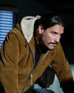 Snowfall S06 Sergio Peris-Mencheta Brown Jacket