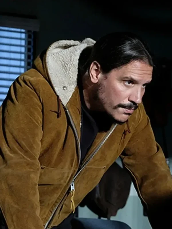Snowfall S06 Sergio Peris-Mencheta Brown Jacket