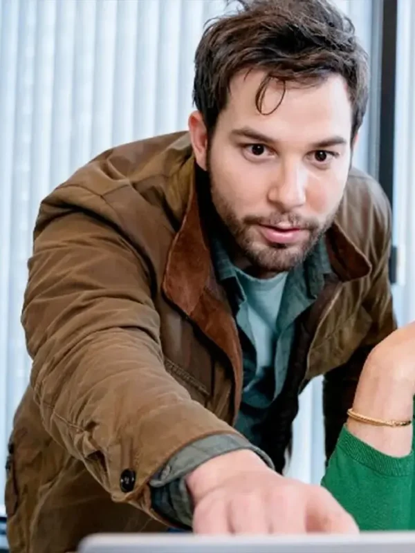 So Help Me Todd Brown Cotton Jacket