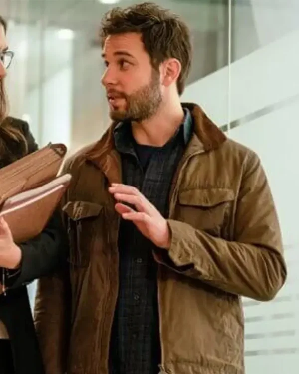 So Help Me Todd Brown Cotton Jacket