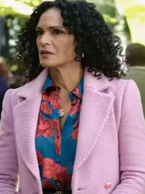 So Help Me Todd Francey Pink Coat