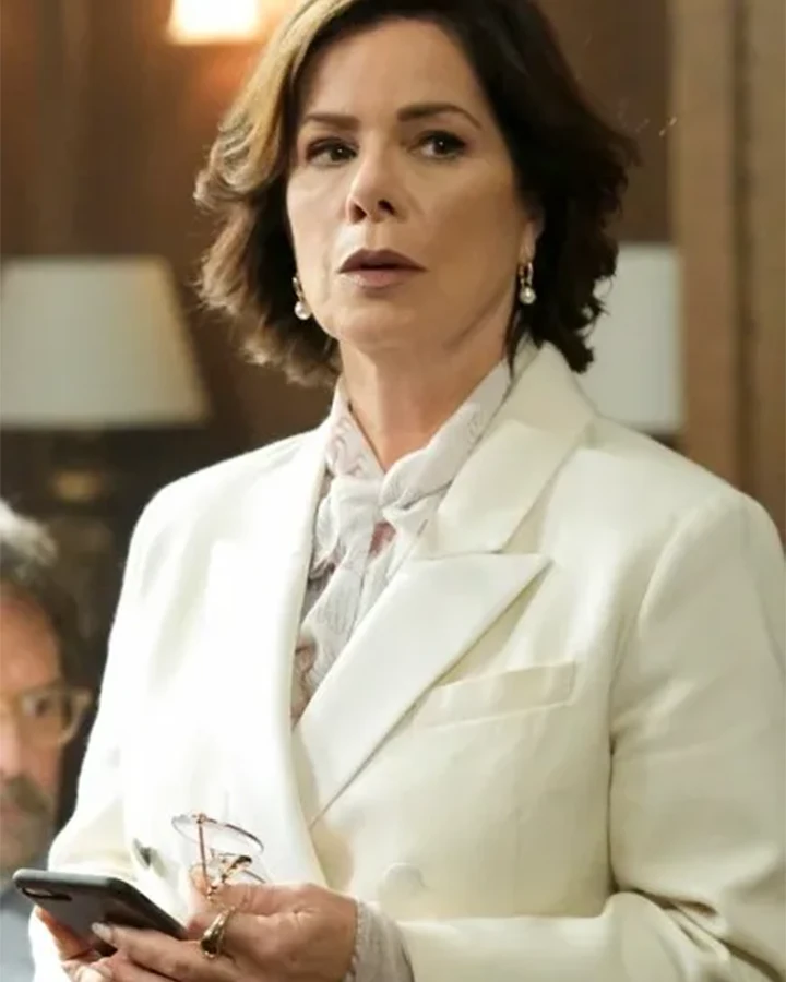 So Help Me Todd Marcia Gay Harden White Peacoat So Help Me Todd Marcia Gay Harden White Peacoat