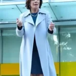 So Help Me Todd Margaret Blue Trench Coat
