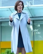 So Help Me Todd Margaret Blue Trench Coat