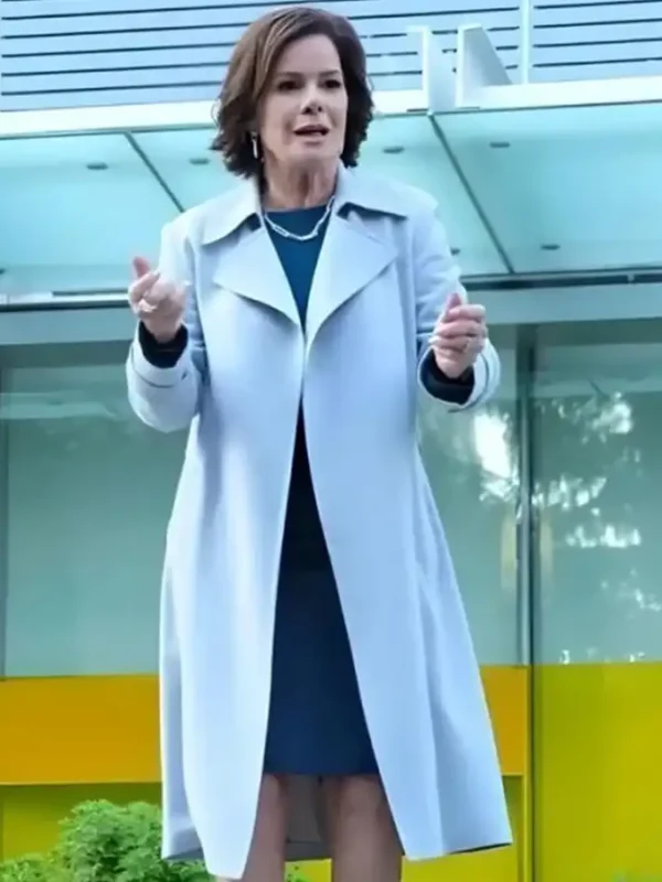 So Help Me Todd Margaret Blue Trench Coat