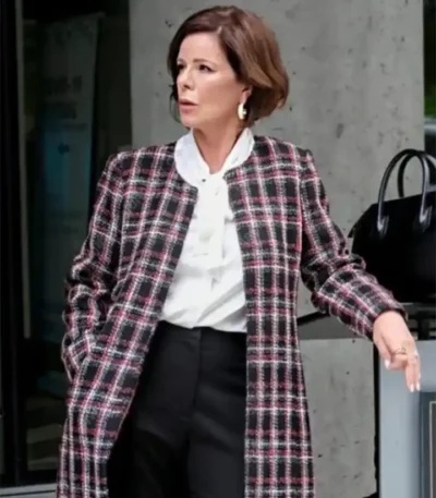 So Help Me Todd Margaret Plaid Coat