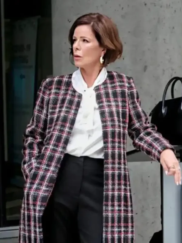 So Help Me Todd Margaret Plaid Coat