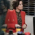 So Help Me Todd Margaret Red Blazer