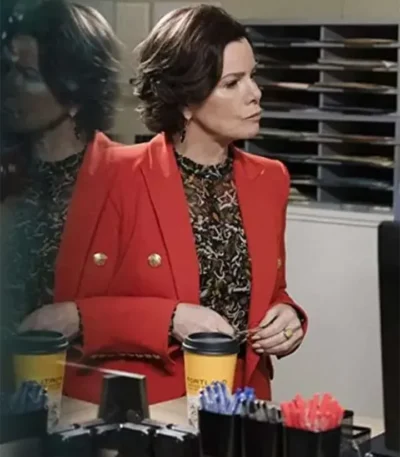 So Help Me Todd Margaret Red Blazer